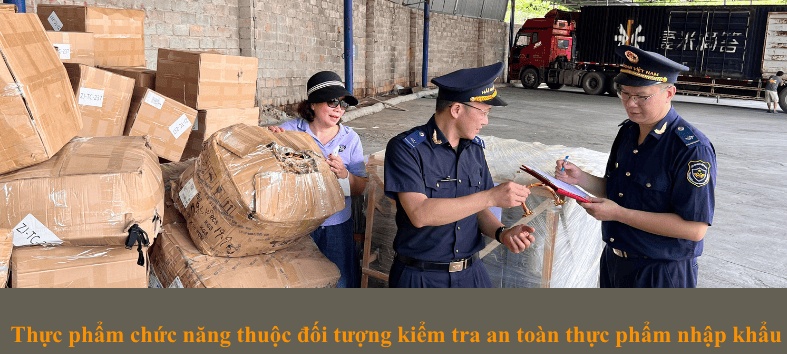 INFOGRAPHIC: Thực phẩm chức năng thuộc đối tượng kiểm tra an toàn thực phẩm nhập khẩu