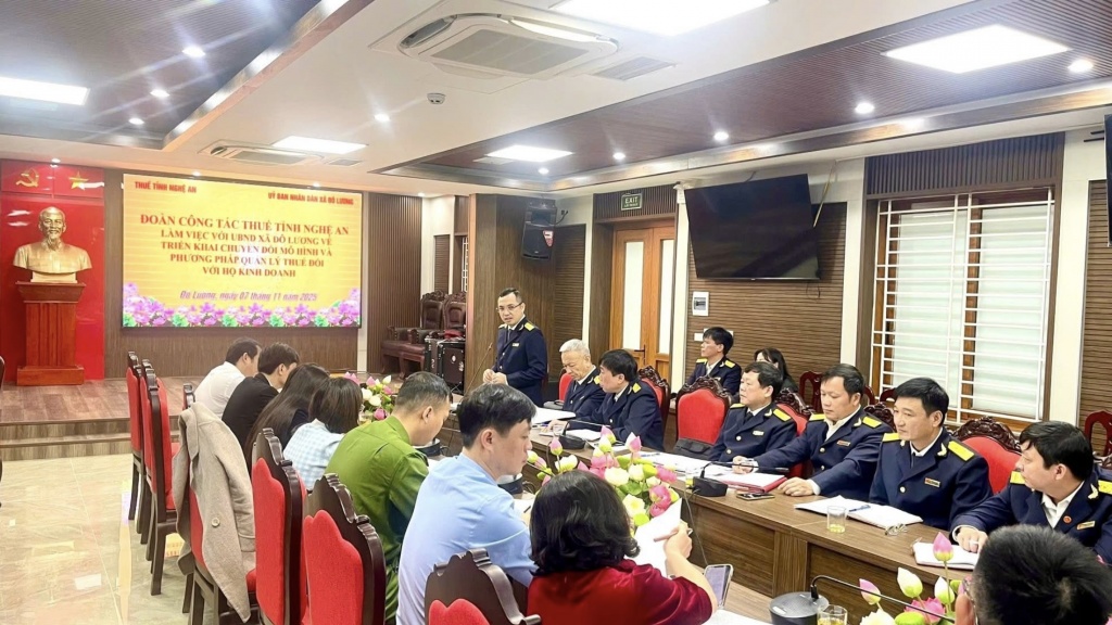 Thuế tỉnh Nghệ An: Tổng lực triển khai chiến dịch 30 ngày đêm xóa bỏ thuế khoán