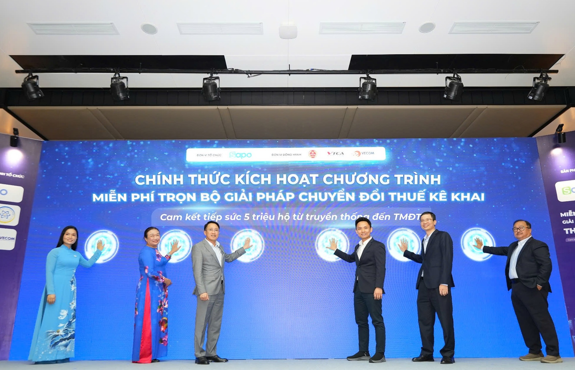 Tiếp sức, hỗ trợ 5 triệu hộ kinh doanh kê khai, nộp thuế điện tử