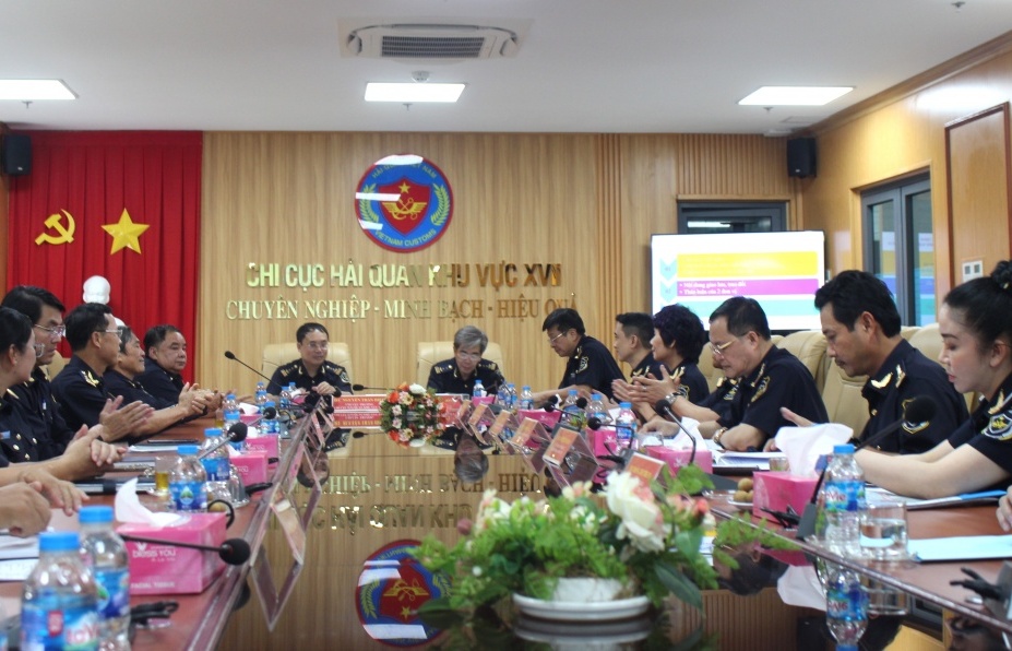 Hải quan khu vực I và khu vực XVII hợp tác, chia sẻ kinh nghiệm, hướng tới thông quan tập trung