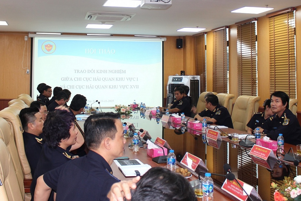 Hải quan khu vực I và XVII tăng cường hợp tác, chia sẻ kinh nghiệm, hướng tới hiện đại hóa quản lý Hải quan khu vực I và XVII tăng cường hợp tác, chia sẻ kinh nghiệm, hướng tới hiện đại hóa quản lý