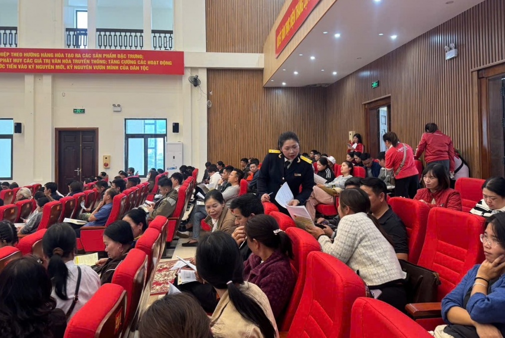 Thuế cơ sở 1 Tuyên Quang đánh giá công tác thu thuế đất phi nông nghiệp năm 2025