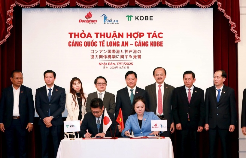 Cảng Quốc tế Long An và Cảng Kobe hợp tác chiến lược hướng đến chuỗi cung ứng xanh