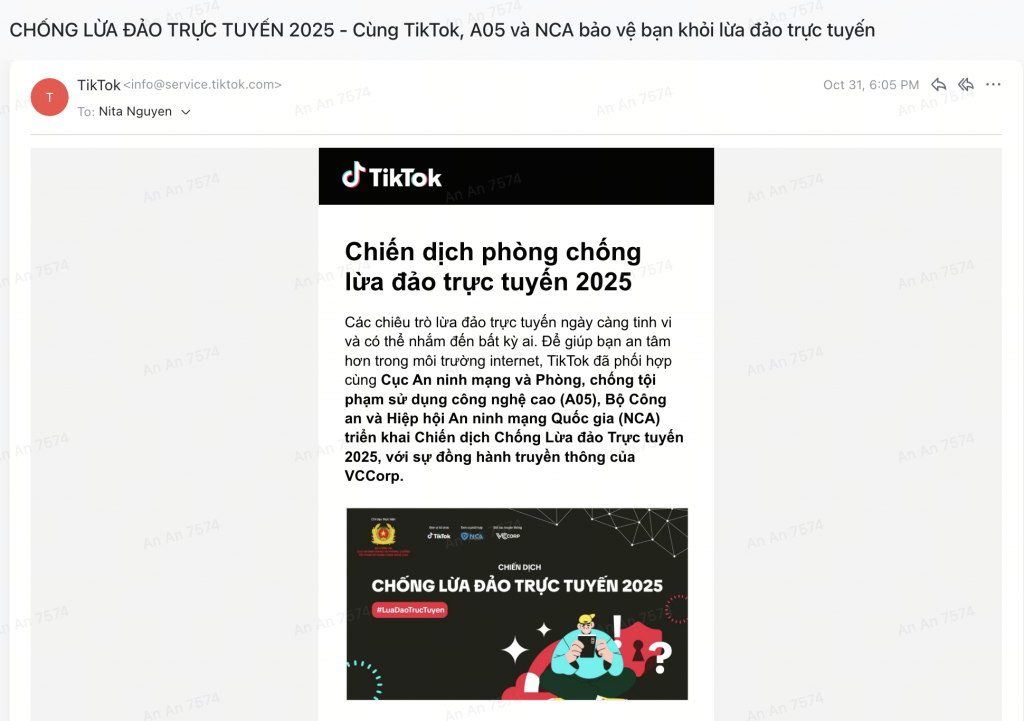 TikTok cảnh báo lừa đảo trực tuyến ngay trên nền tảng