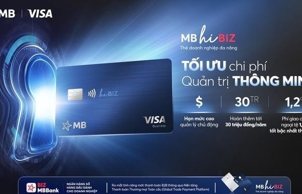 Thẻ doanh nghiệp MB Visa Hi BIZ: Lời giải mới cho bài toán quản trị chi tiêu và giao thương quốc tế của SME Việt