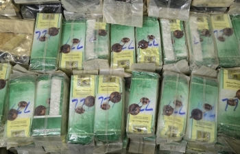 Chuyên án bóc gỡ gần 800 kg ma túy