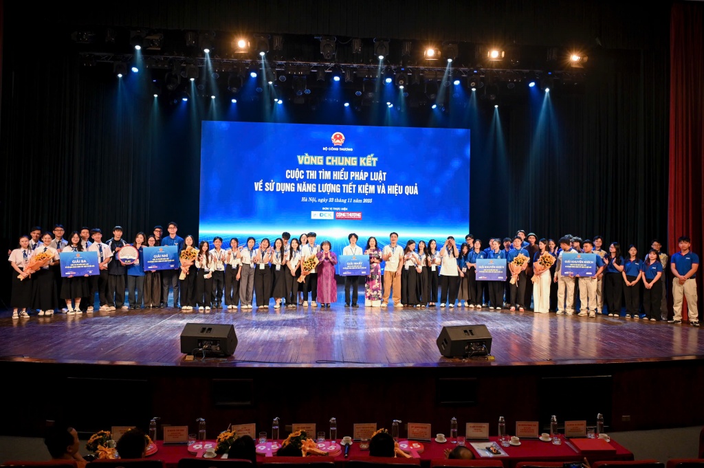 5 đội vào chung kết Cuộc thi Tìm hiểu pháp luật về sử dụng năng lượng tiết kiệm và hiệu quả