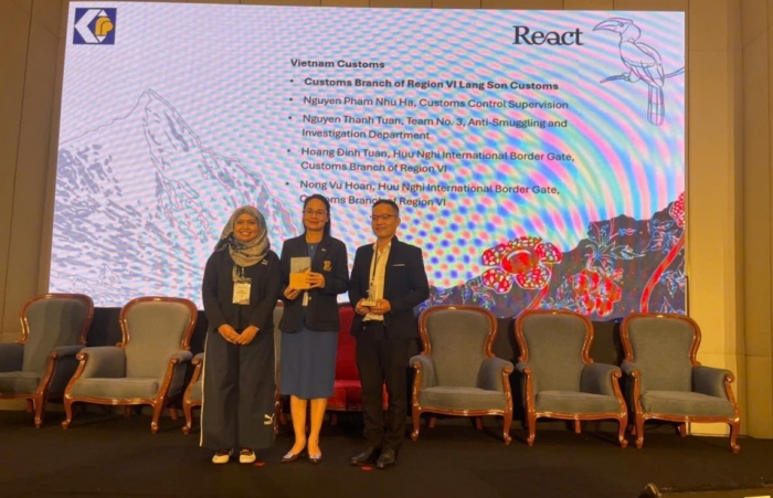 Hải quan Việt Nam được vinh danh tại Hội thảo sở hữu trí tuệ quốc tế 2025