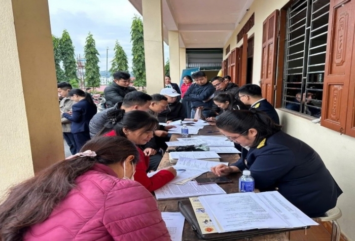 Thuế cơ sở 1 tỉnh Tuyên Quang: Hỗ trợ hộ kinh doanh với tinh thần “Ngày cuối tuần không nghỉ”