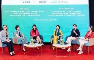 Nâng cao năng lực cạnh tranh cho doanh nghiệp do phụ nữ làm chủ