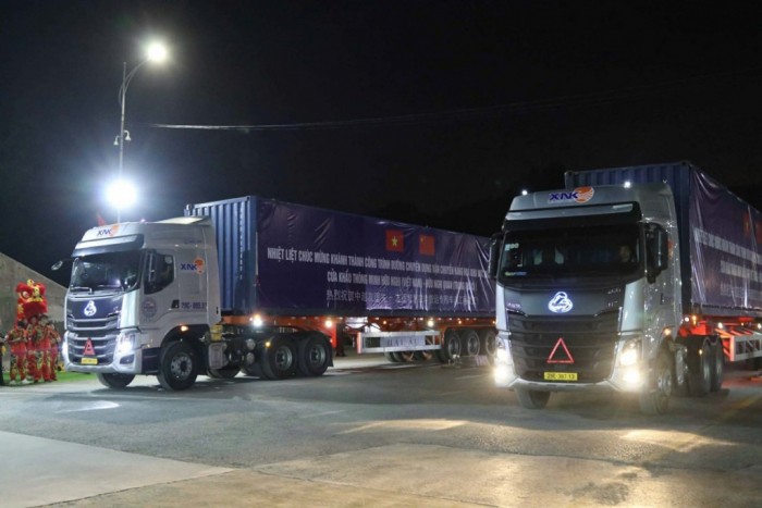 Khánh thành đường chuyên dụng vận chuyển hàng hóa khu vực cửa khẩu quốc tế Hữu Nghị