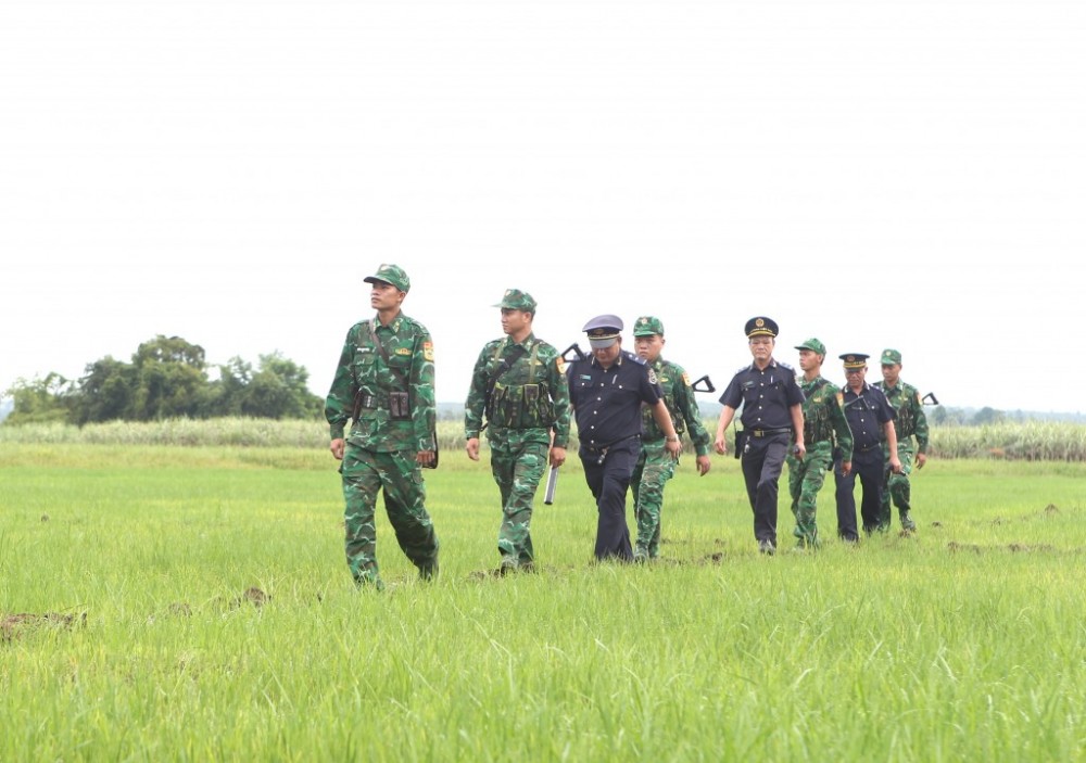 Hải quan – Biên phòng Tây Ninh hợp lực giữ vững biên giới
