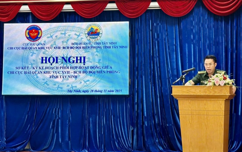 Hải quan – Biên phòng Tây Ninh hợp lực giữ vững biên giới