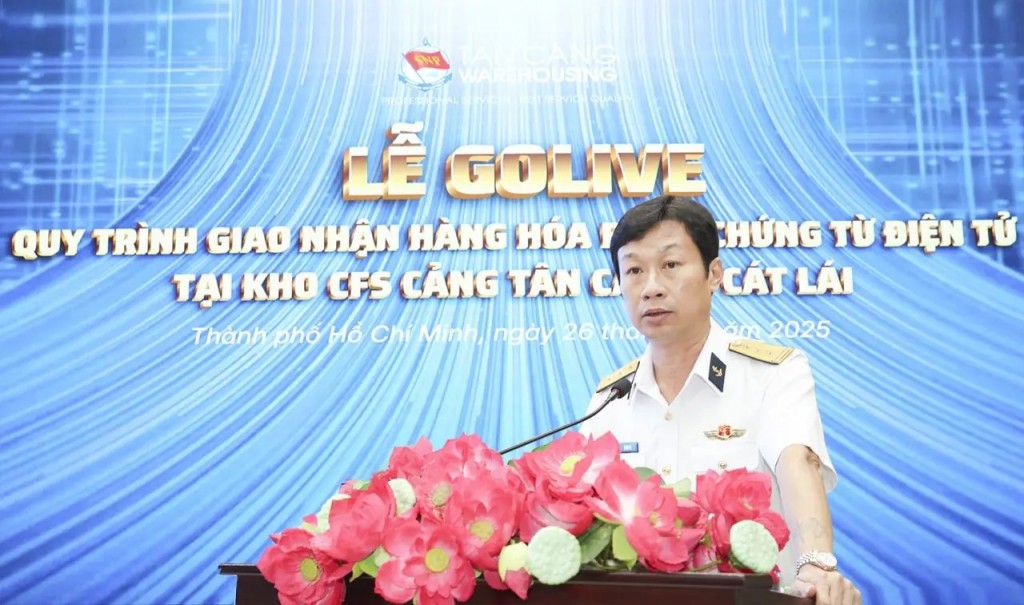 Công ty CP Kho vận Tân Cảng chính thức GOLIVE quy trình giao nhận hàng hóa bằng chứng từ điện tử