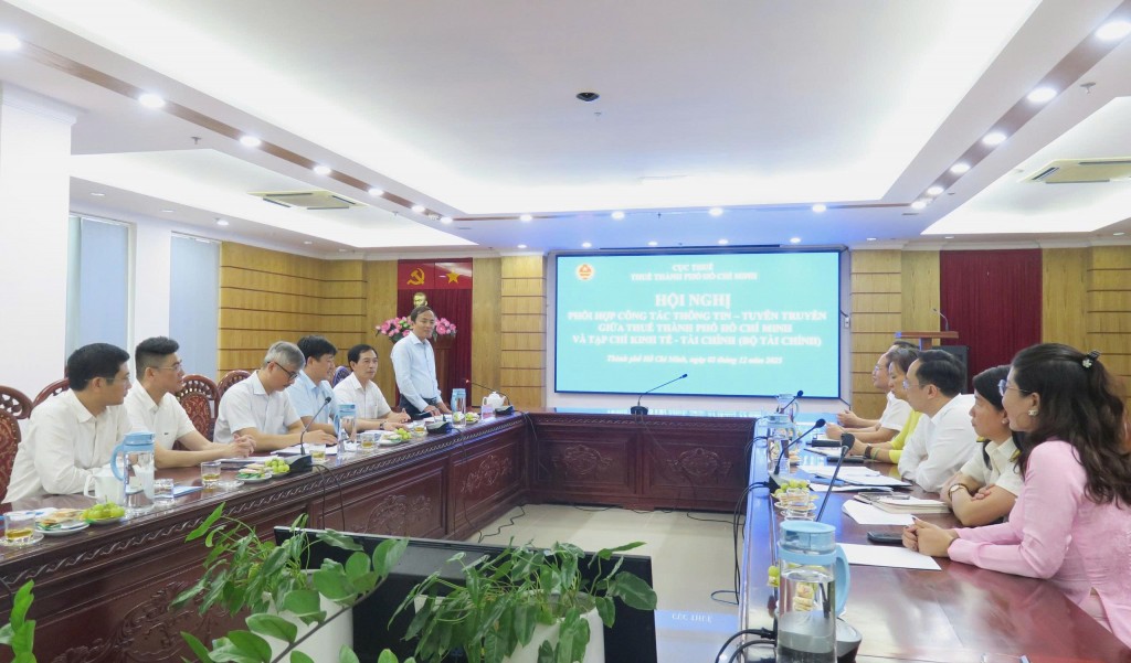 Tạp chí Kinh tế - Tài chính đẩy mạnh phối hợp, tuyên truyền công tác thuế tại TP. Hồ Chí Minh