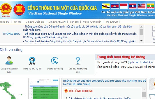 Bộ Công Thương: Hơn 300.000 hồ sơ thực hiện trên Cơ chế một cửa quốc gia