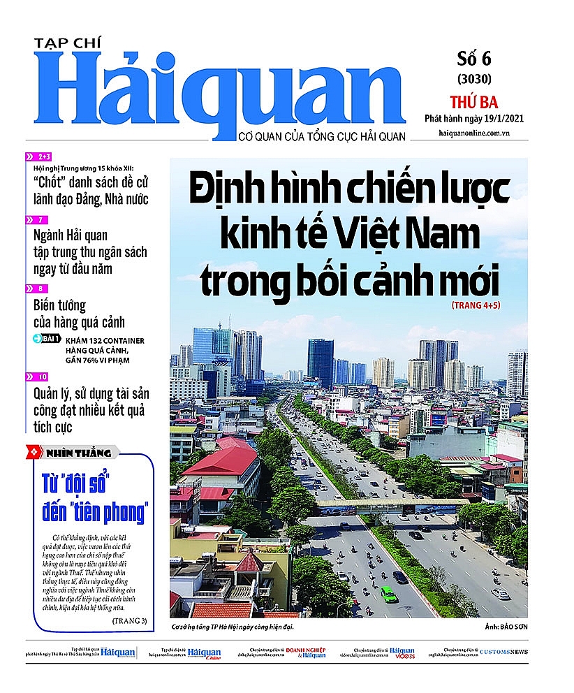 Những tin, bài hấp dẫn trên Tạp chí Hải quan số 6 phát hành ngày 19/1/2021