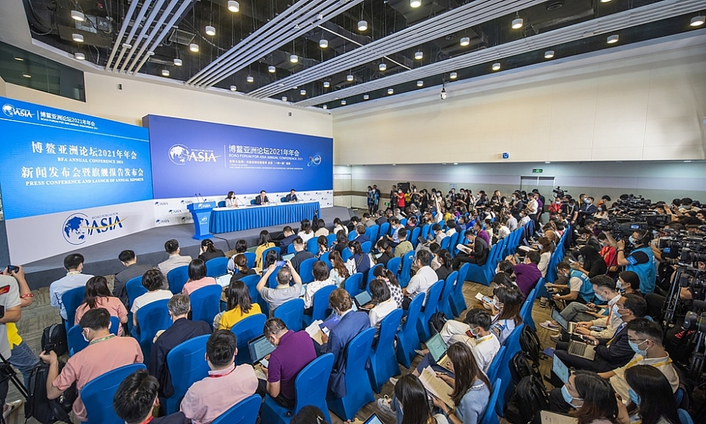 Quang cảnh Diễn đàn Kinh tế Bác Ngao 2021