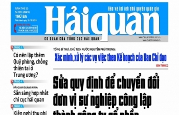 Những tin, bài hấp dẫn trên Báo Hải quan số 139 phát hành ngày 19/11/2019