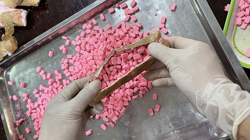 Tang vật ma túy do Hải quan Hà Nội chủ trì, kiểm tra, phát hiện tháng 11/2022. Ảnh: N.L