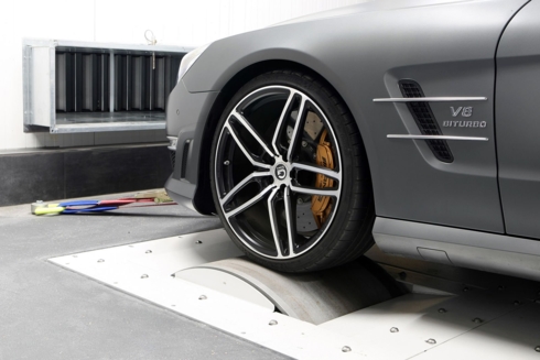mercedes amg sl63 manh 800 ma luc sau khi qua tay g power