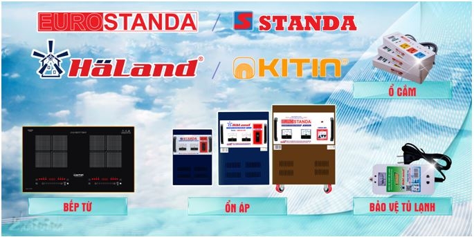 Các thương hiệu chính của công ty Điện Lưới Miền Bắc