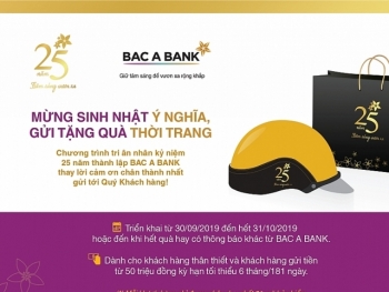 Cùng BAC A BANK mừng sinh nhật ý nghĩa, gửi tặng quà thời trang