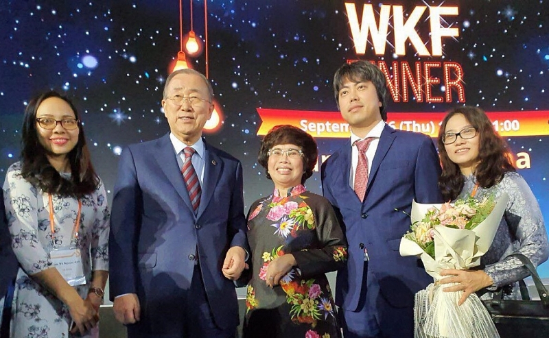 nu doanh nhan viet duoc ton vinh dac biet tai dien dan tri thuc the gioi 2019