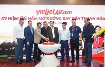 Vietjet phục vụ 2,2 triệu lượt hành khách sau 5 năm cất cánh tại Thanh Hoá