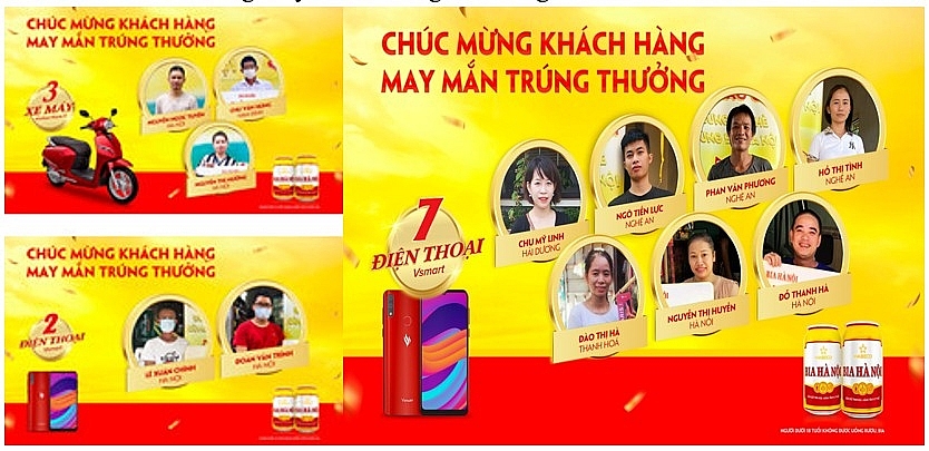 Trúng thưởng ô tô 880 triệu đồng nhờ tham gia chương tình 'Bừng sắc Hè cùng bia Hà Nội'