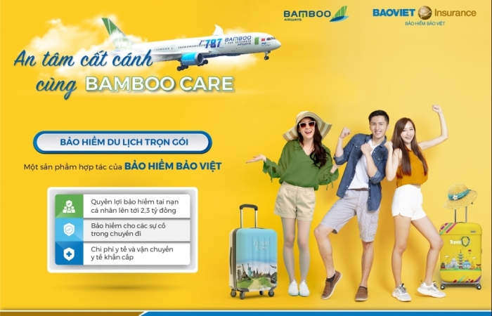 An tâm từng dặm vay với bảo hiểm du lịch Bamboo CARE