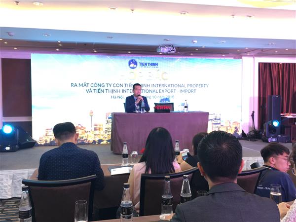 tien thinh international ra mat hai cong ty con