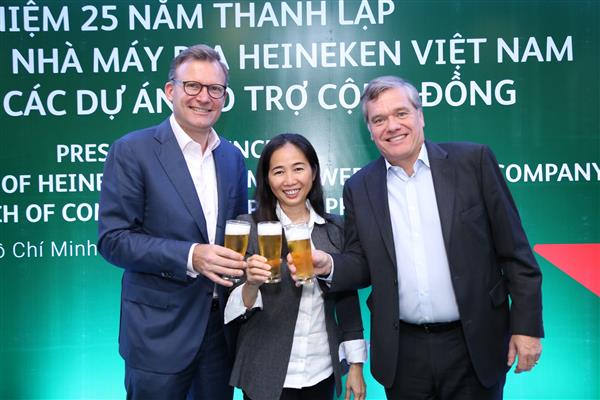 heineken tien phong hoat dong bao ve moi truong va ho tro cong dong