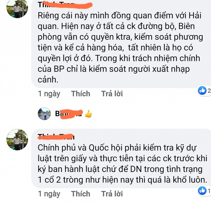 doc gia de nghi quy dinh ro trach nhiem cua bien phong o khu vuc cua khau
