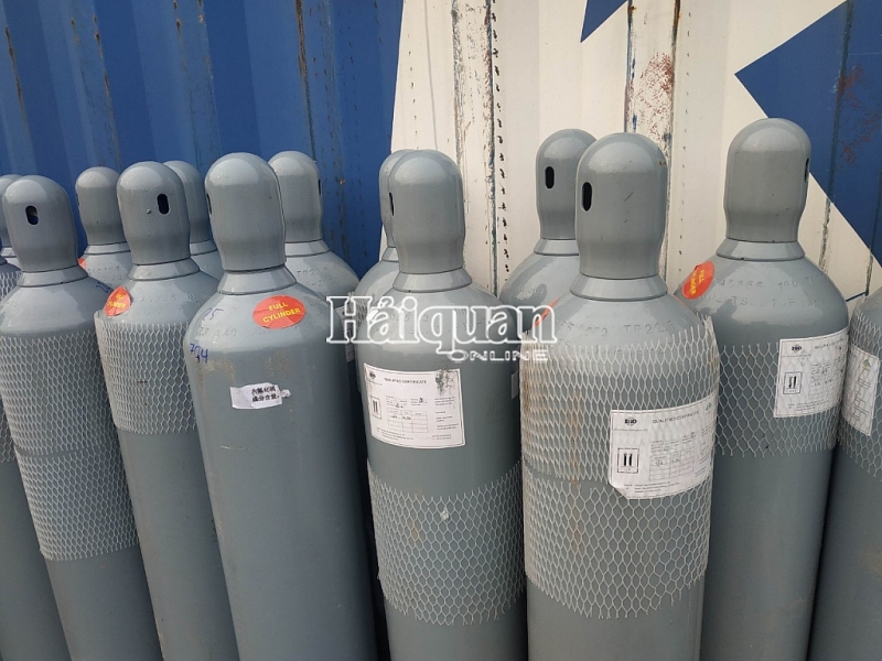 hinh anh container chua khi cuoi do hai quan vua phat hien tai cang hai phong