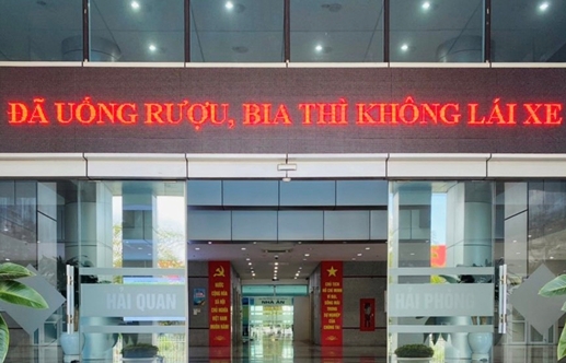 Hải quan Hải Phòng tăng cường thực hiện quy định phòng chống tác hại của rượu, bia