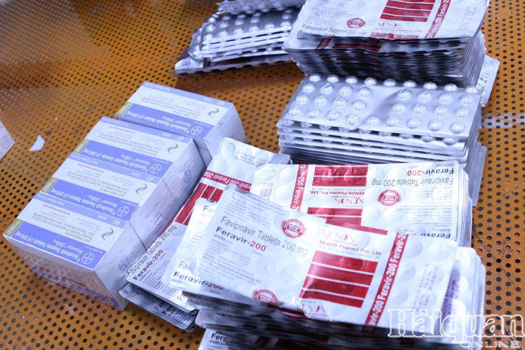 Hình ảnh bắt giữ hơn 60.000 viên thuốc điều trị Covid-19