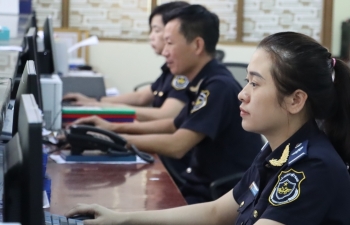 Hải quan khu vực IV làm thủ tục gần 140 nghìn tờ khai trong tháng 8