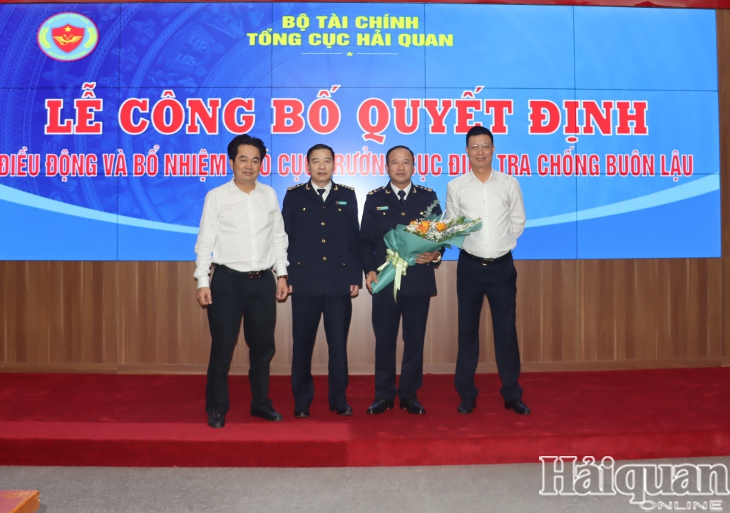 Bổ nhiệm tân Phó Cục trưởng Cục Điều tra chống buôn lậu, Tổng cục Hải quan