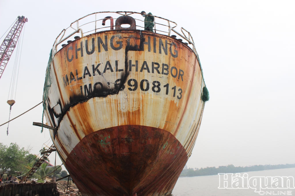 Hải Phòng: Khởi tố vụ buôn lậu tàu CHUNG CHING trị giá hơn 10 tỷ đồng