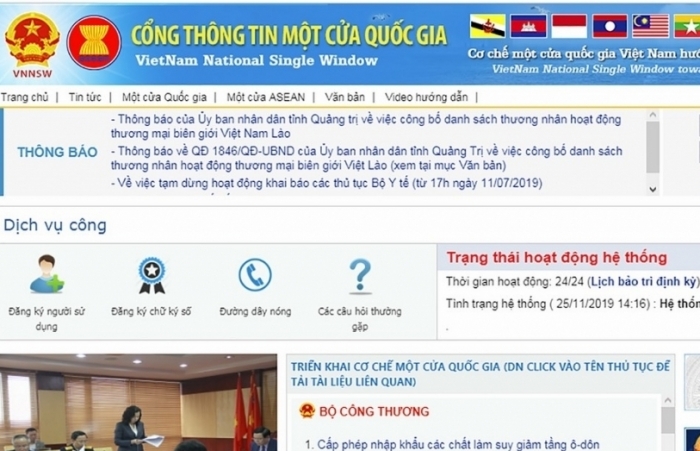 Sắp thí điểm 2 thủ tục của Bộ Y tế qua Cơ chế một cửa quốc gia
