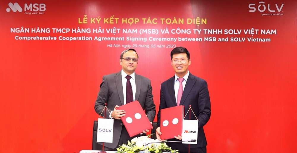 Đại diện MSB và Solv.