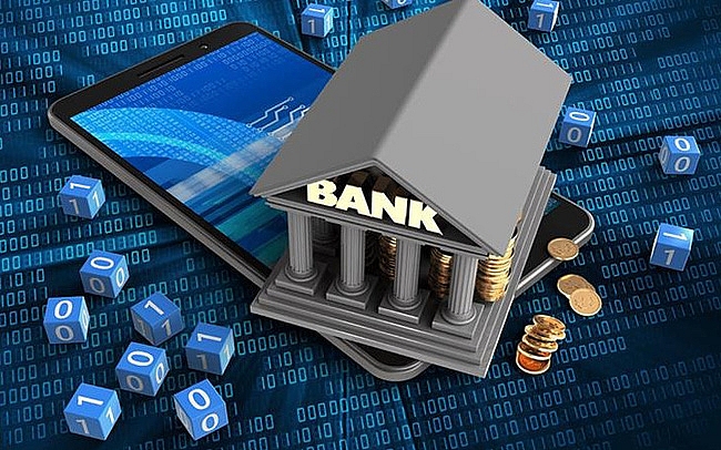 Các ngân hàng tăng khuyến mãi giao dịch online. Ảnh: Internet Các ngân hàng tăng khuyến mãi giao dịch online. Ảnh: Internet