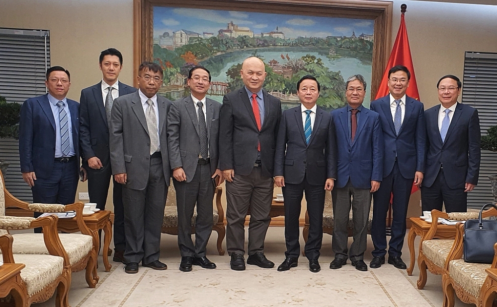 Phó Thủ tướng Chính Phủ Trần Hồng Hà tiếp đoàn công tác do Ông Trương Cảnh Tung-Chủ tịch Tập đoàn INVENTEC (IEC) diện kiến, báo cáo về dự án đầu tư của IEC tại KCN hỗ trợ Nam Hà Nội (HANSSIP).