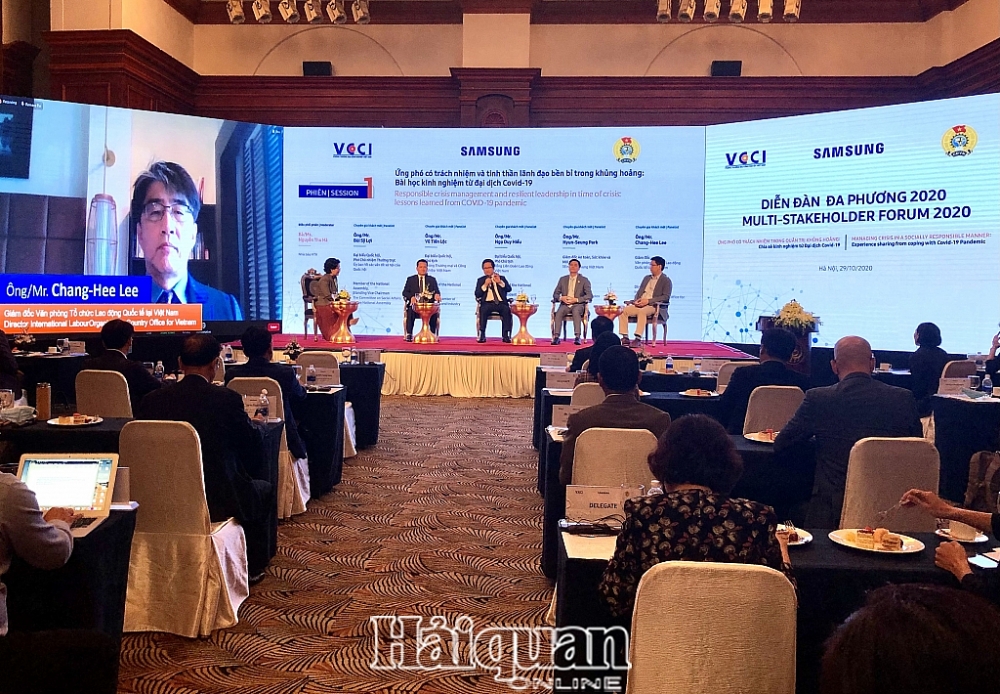 Diễn đàn đa phương 2020. Ảnh: H.Dịu