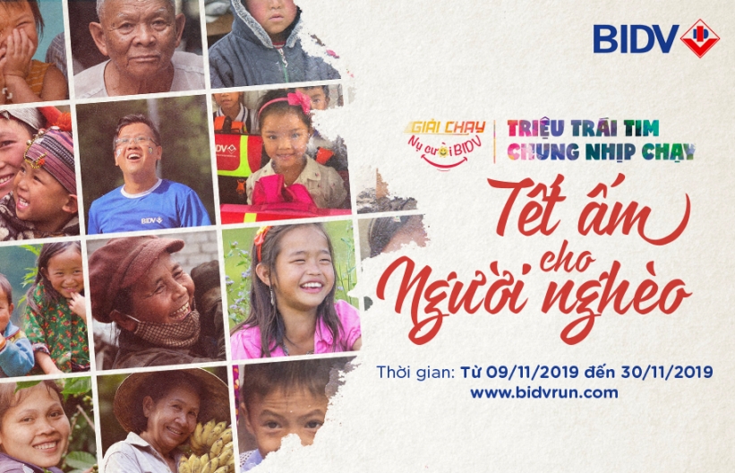 Khởi động giải chạy Nụ cười BIDV