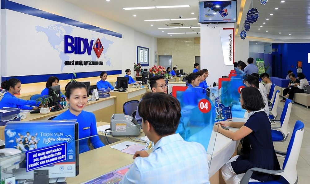 Giao dịch tại BIDV.