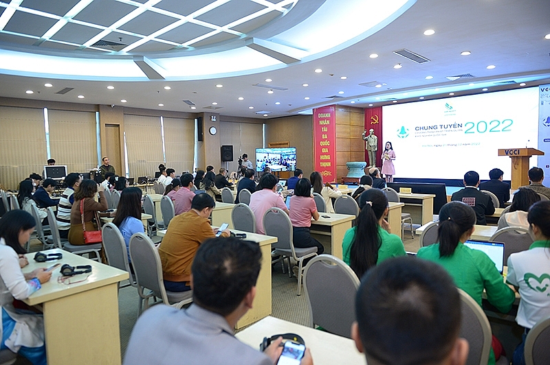 Toàn cảnh Chương trình Diễn đàn Khởi nghiệp Quốc gia 2022.