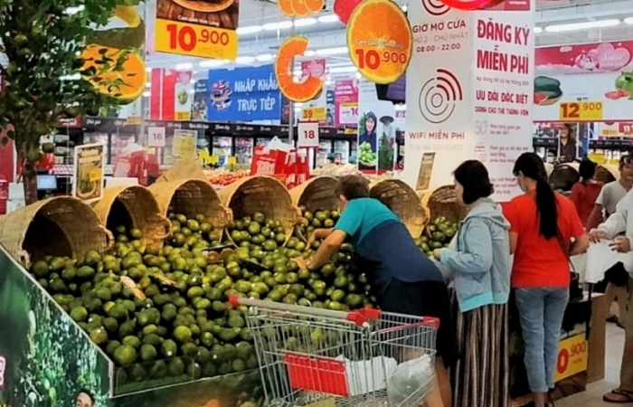 Central Retail cam kết tiêu thụ hàng chục tấn cam sành Vĩnh Long