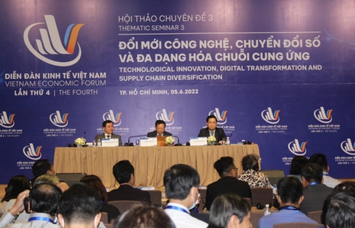Thúc đẩy đối mới công nghệ, chuyển đổi số và đa dạng hóa chuỗi cung ứng